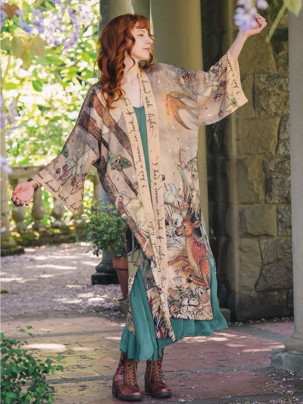 Market of Stars Lovelight Opera Duster Woodland Fairy Kimono